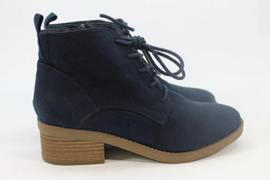 Style & Co Rizio Women's Navy Boots 6M(ZAP10517)