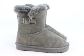 Style & Co. Tiny 2 Women's Grey Boots 6M(ZAP18477)