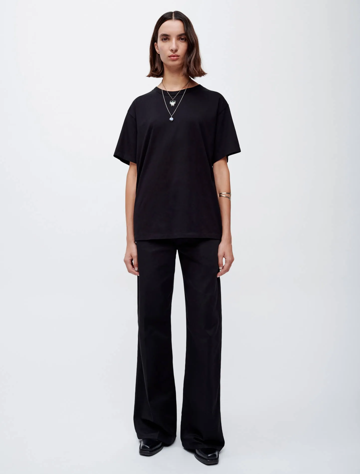 Super Wide Leg Trouser - Black