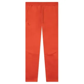 Tapered Fit Chromatic Jogger Pants - Rust