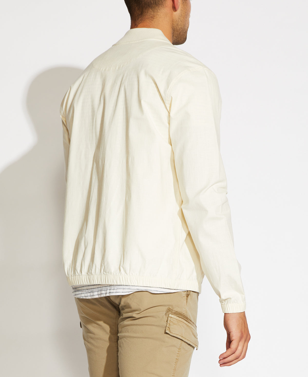 Tarek Bomber Jacket (Beige)