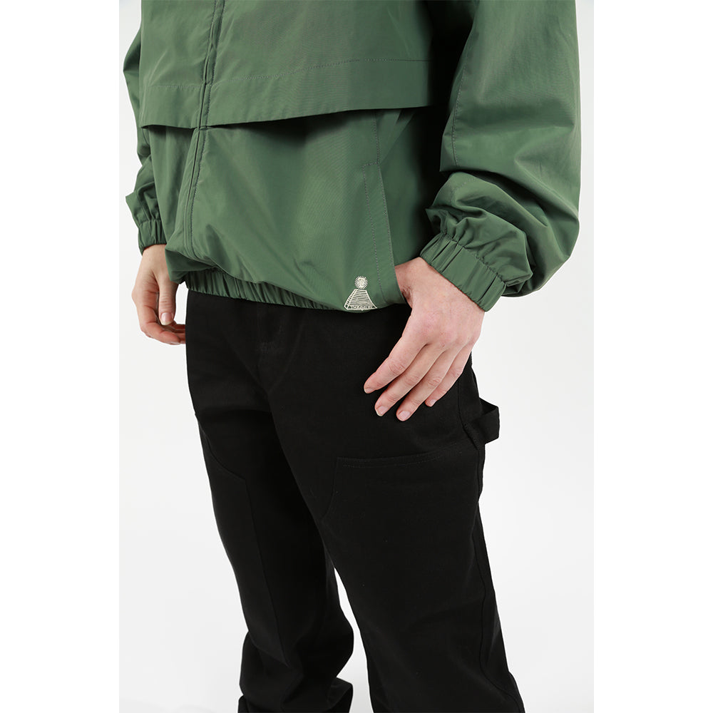 Theories Tailwind Vented Windbreaker Jacket Sage