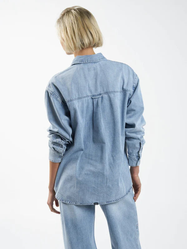 Thrills Adrian Denim Shirt