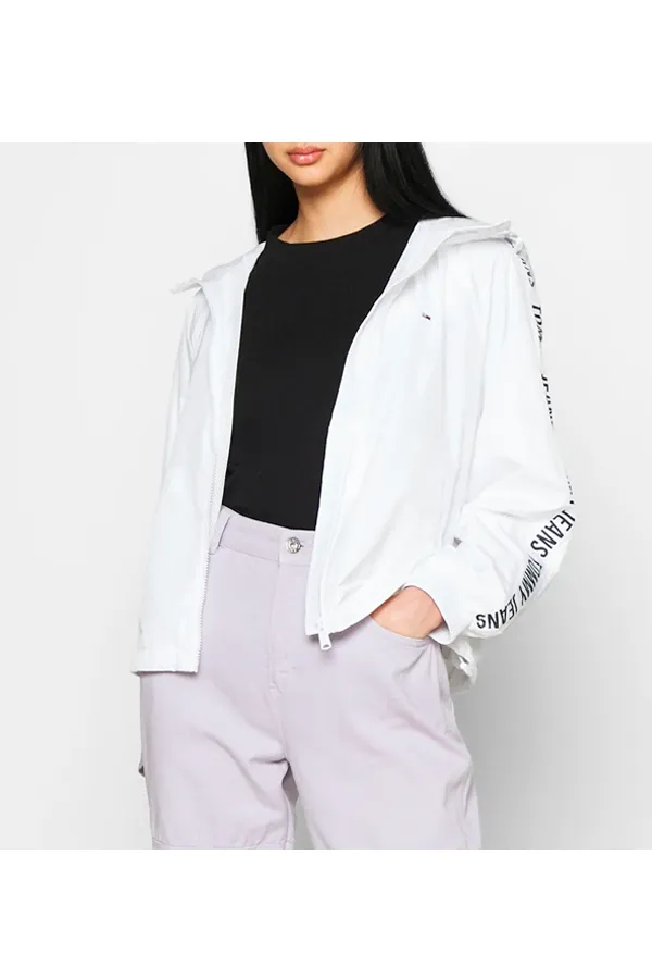 Tommy Hilfiger Women Repeat Windbreaker White