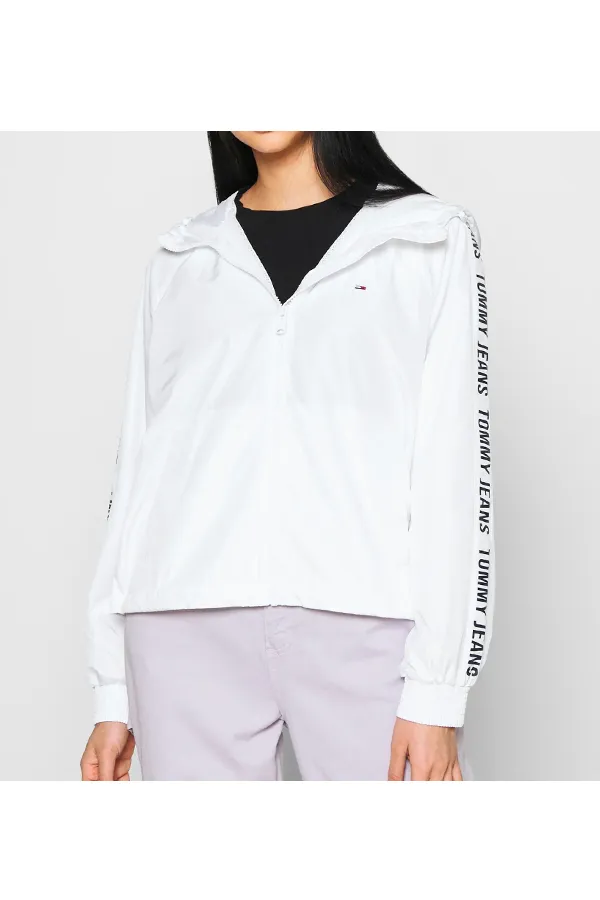 Tommy Hilfiger Women Repeat Windbreaker White