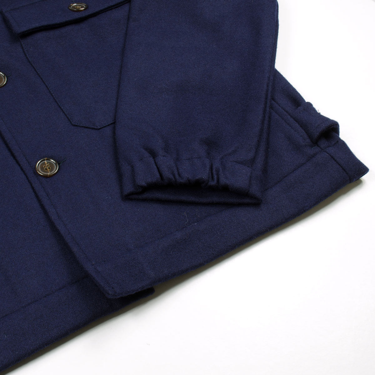 Universal Works - Strummer Jacket Melton - Navy