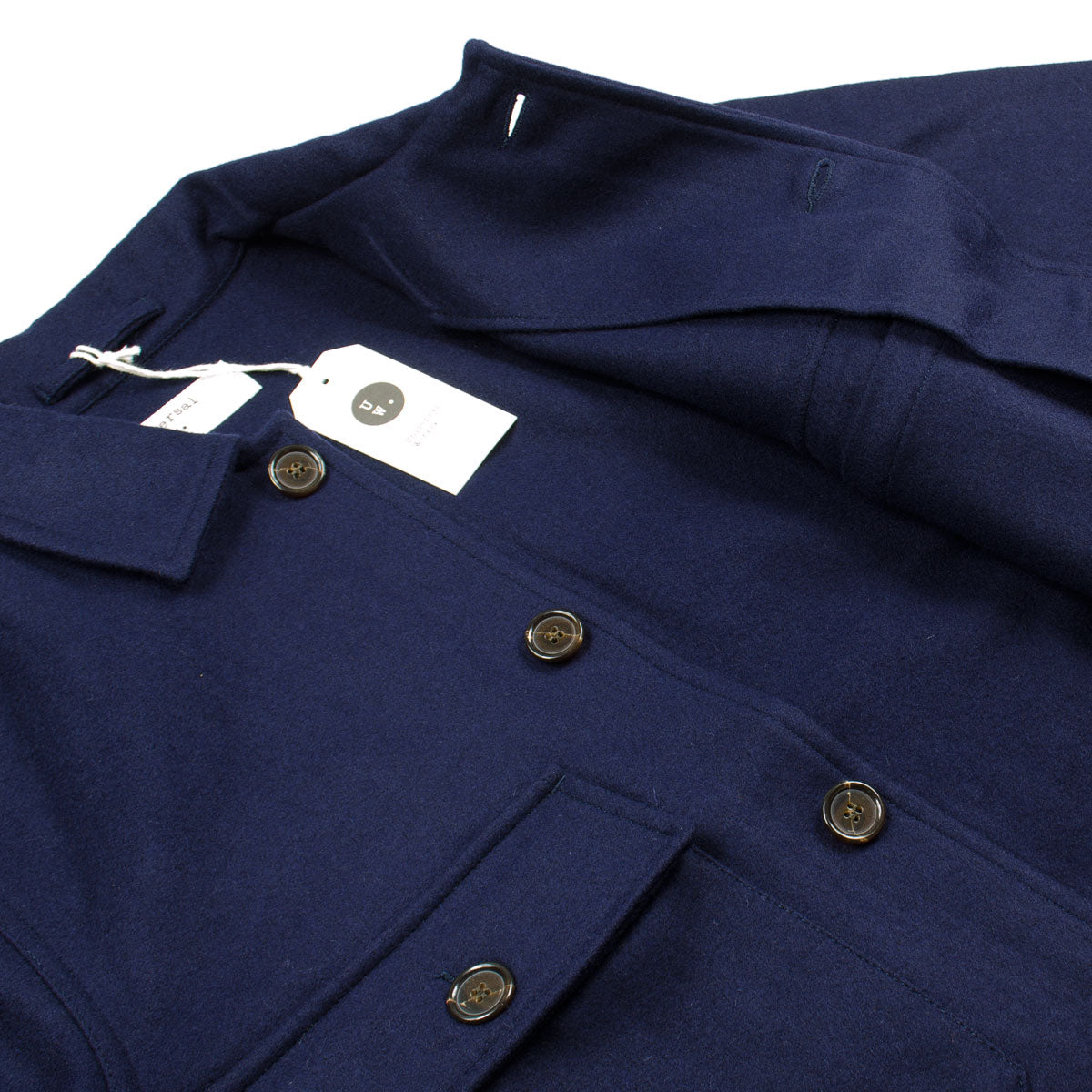 Universal Works - Strummer Jacket Melton - Navy