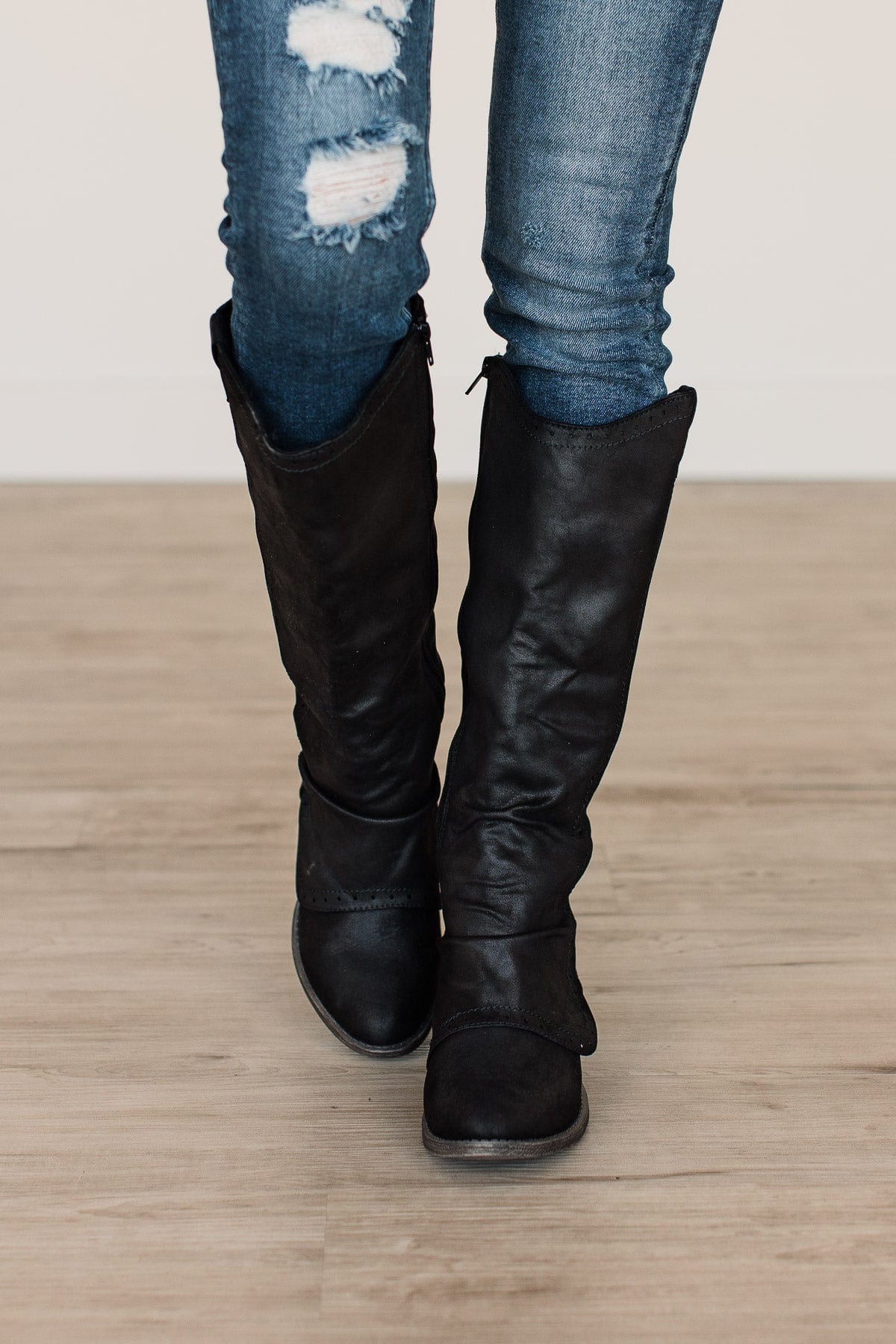 Very G Berkley Boots- Black