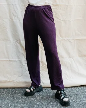 Vintage Purple Knit Pants (M/L)