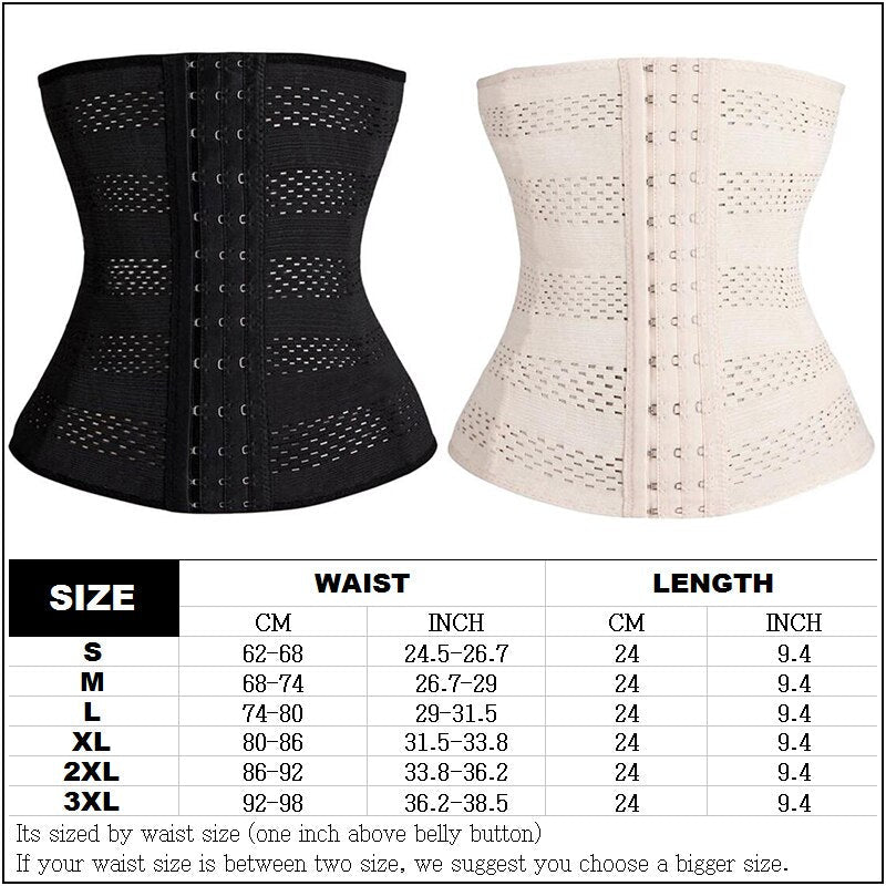 Waist Trainer Cincher Shape Underwear Modeling Belt Slimming Fitness shapewaer Tummy Control Faja