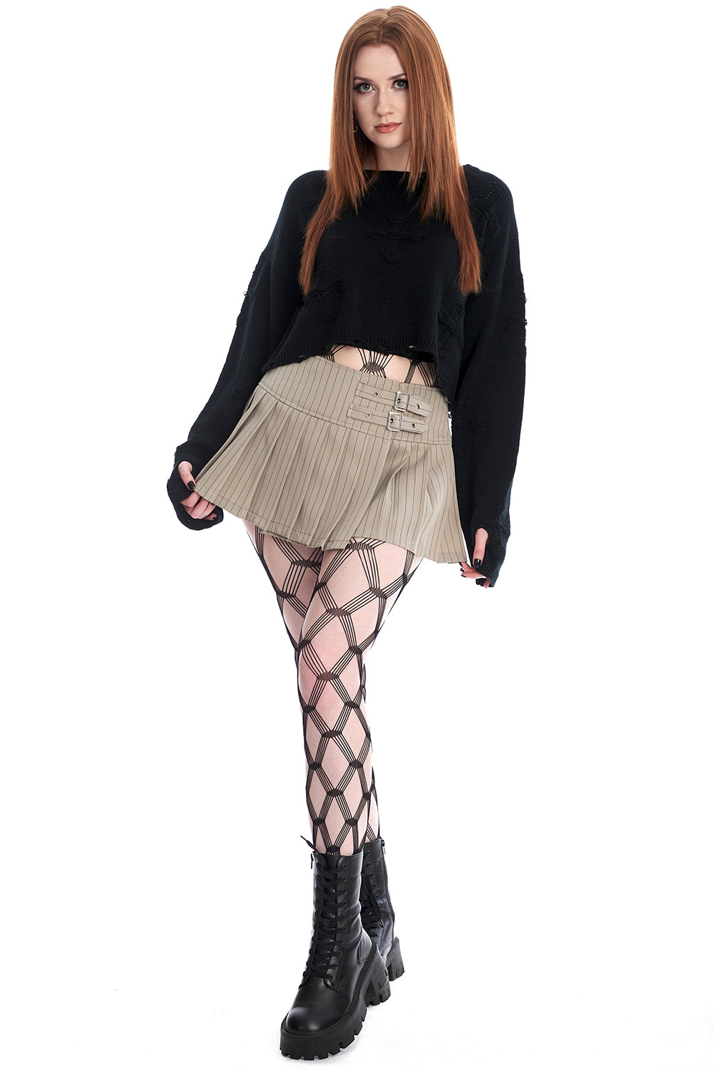 WIDE FISHNET TIGHTS