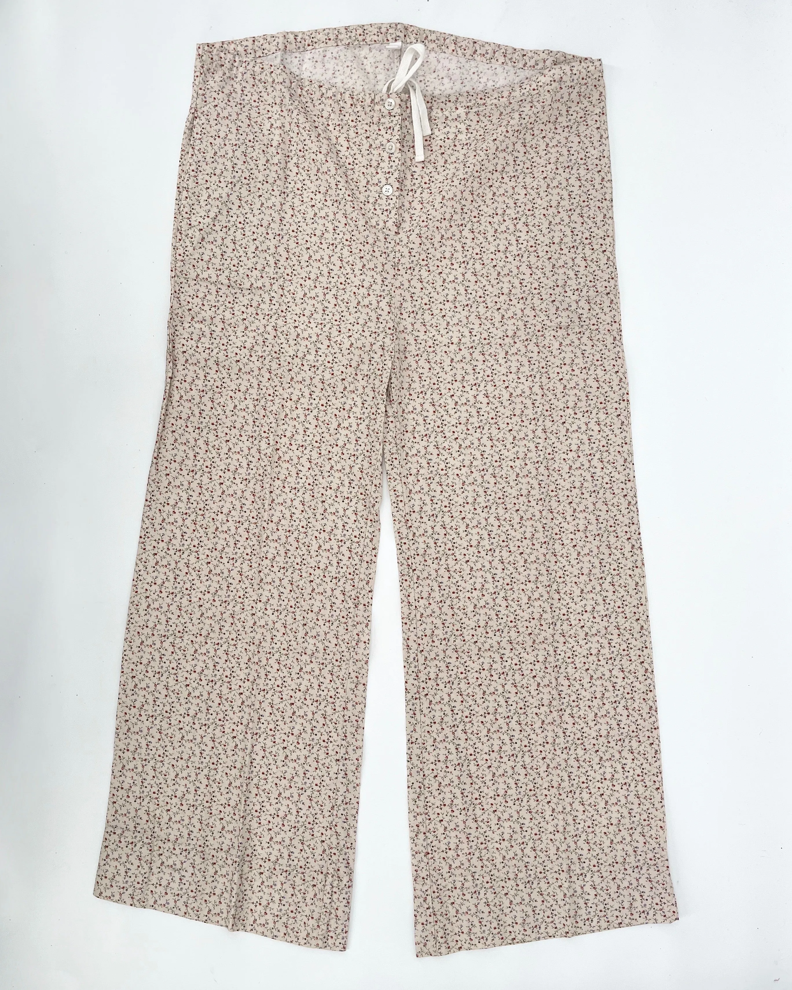 Wide Leg Pajama Pants in Ditsy