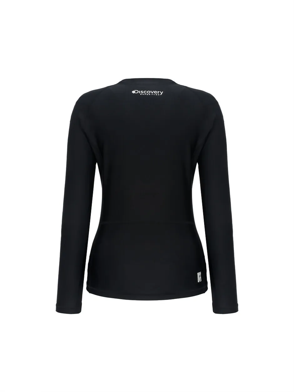 [WMS] Basic Logo Rashguard Black