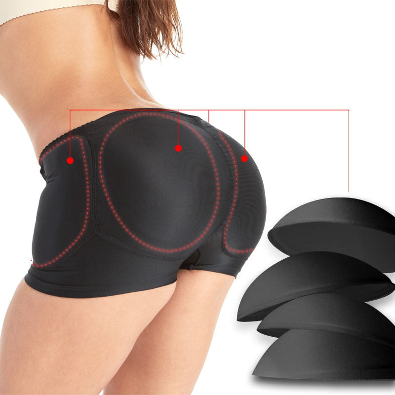 Women's Buttock Enhancer Padded Waist Trainer Butt Lifter Panties