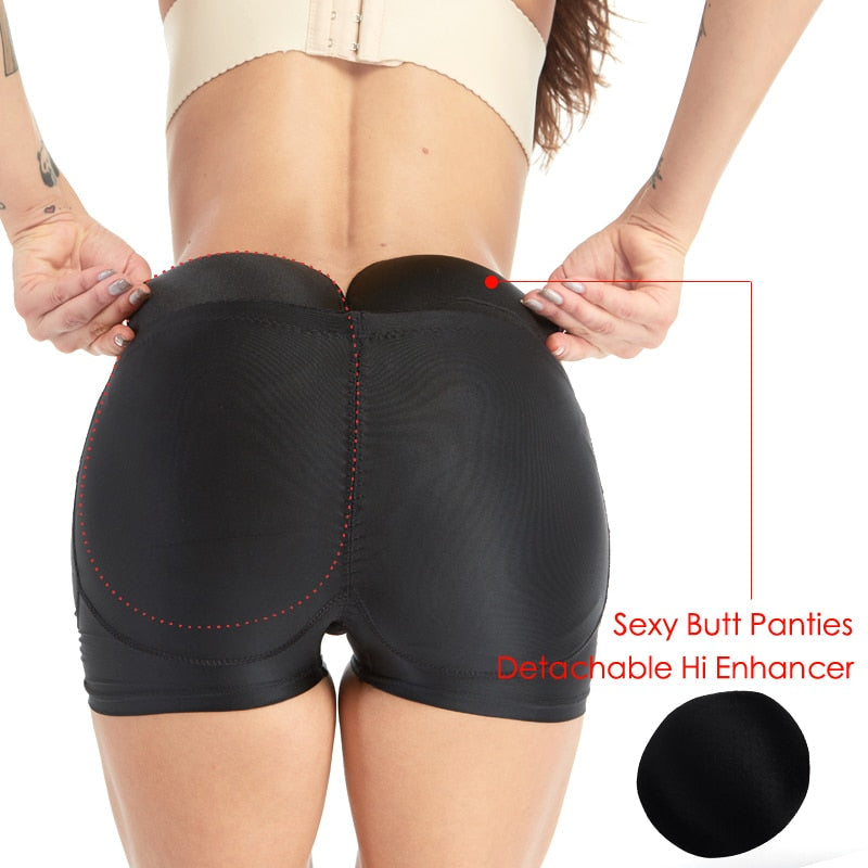 Women's Buttock Enhancer Padded Waist Trainer Butt Lifter Panties