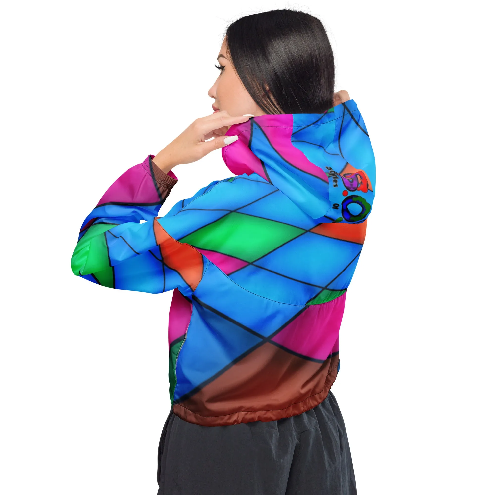 Women’s cropped windbreaker