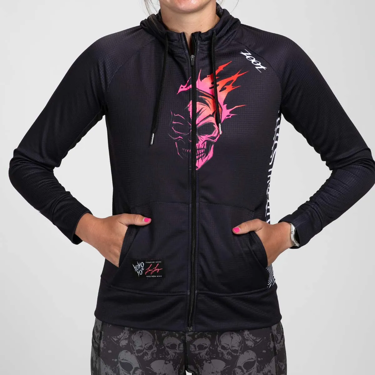 Women's Ltd Run Thermo Hoodie - Darkside