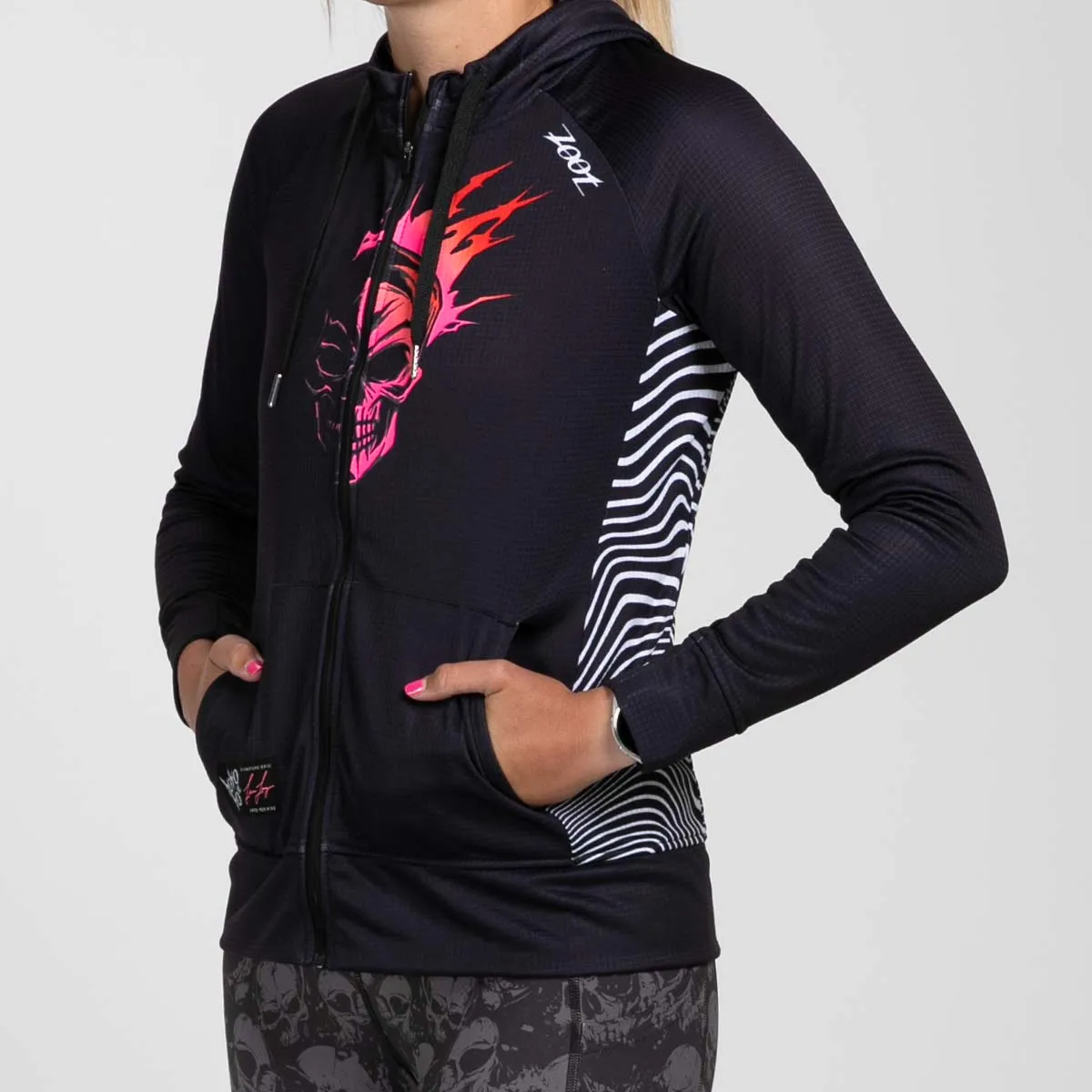 Women's Ltd Run Thermo Hoodie - Darkside